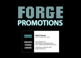 Forge Promotions Logo & Business Card Designs