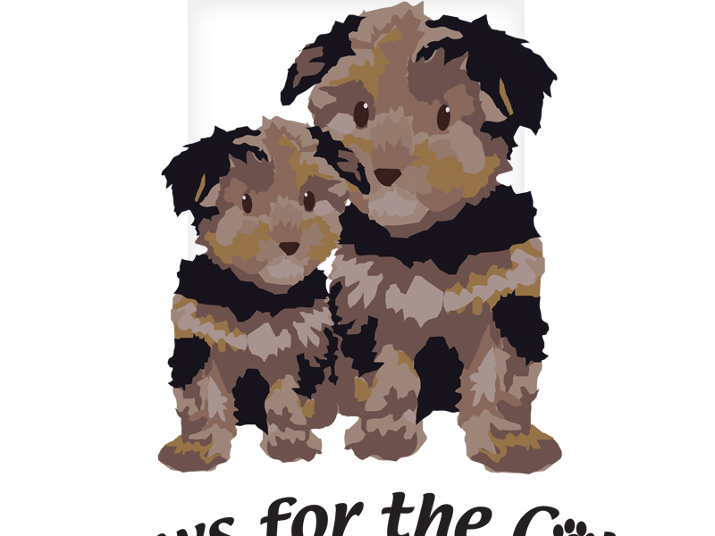 Paws for the Cause Illustration